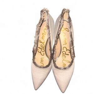 Sam Edelman Halan Women's Tan Pointed Toe Heels Size 10